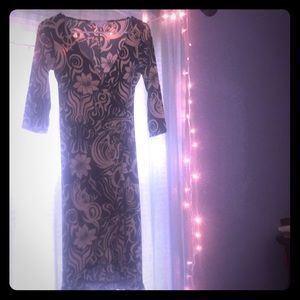 Sexy & classySymmetrical wrap dress